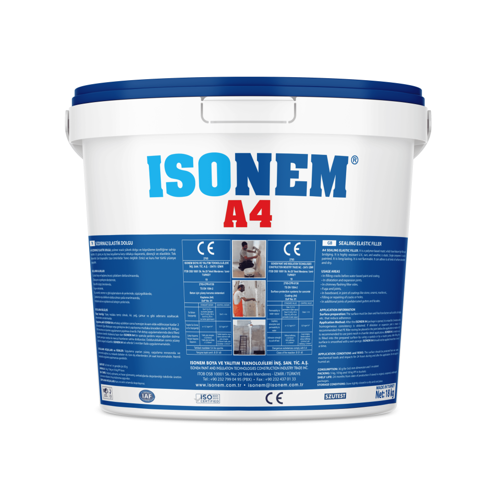 Isonem A4 10 Kg Sızdırmaz Elastik Dolgu