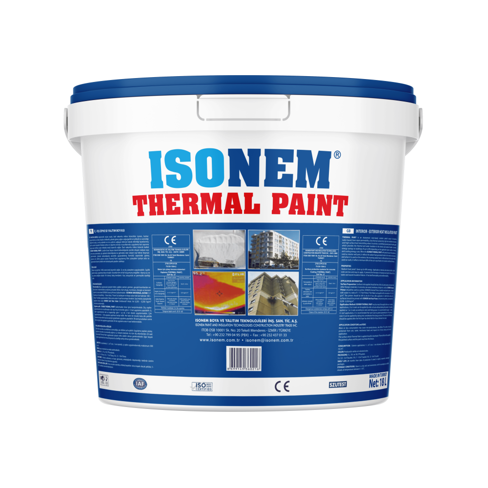 Isonem Thermal Paint 5 L Isı Yalıtım Boyası
