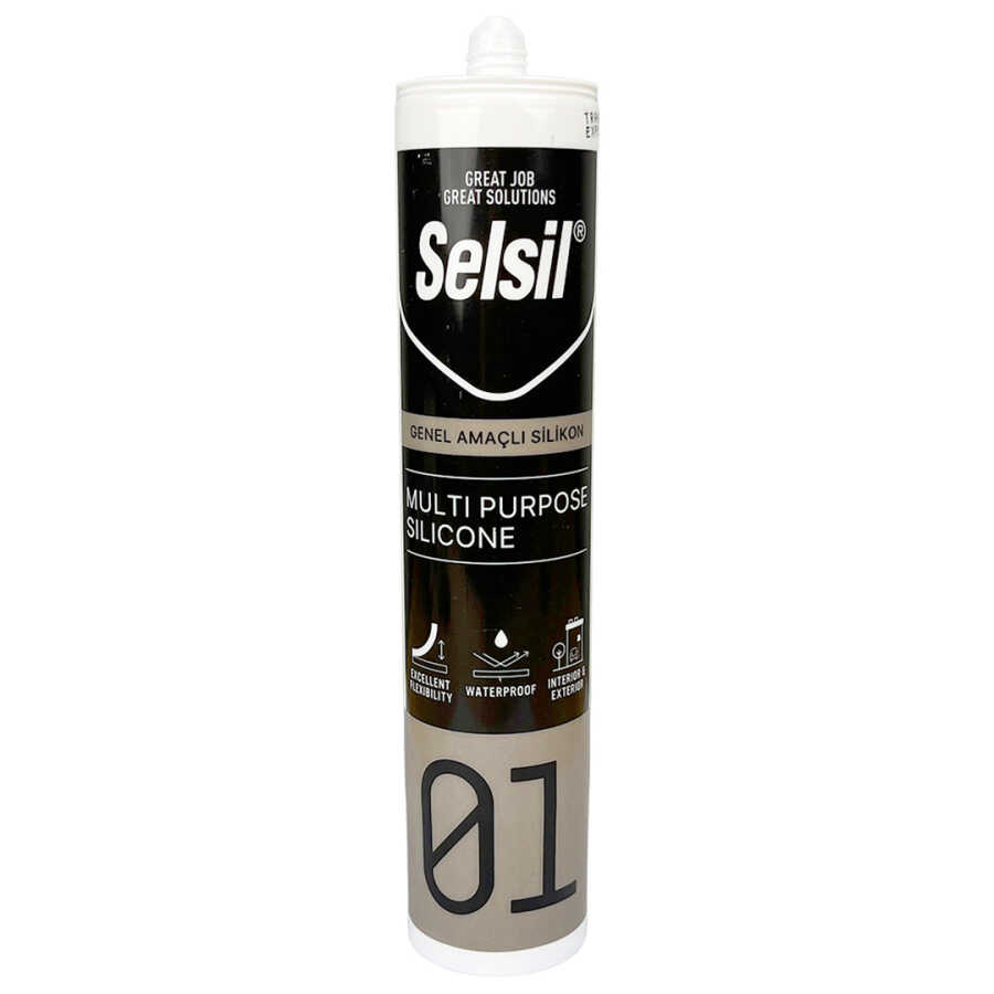 Selsil Genel Amaçlı Silikon 240 Ml